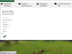 Sites similar to josefsbio.de