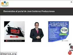 Sites similar to josegutierrezproducciones.com