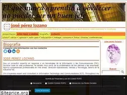 Sites similar to joseperezlozano.com