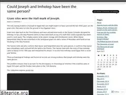 Sites similar to josephandisraelinegypt.wordpress.com