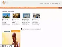 Sites similar to josephbonespoir.org