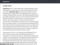 Sites similar to josephbrant.com