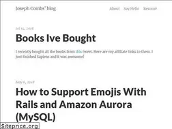 Sites similar to josephecombs.com