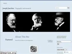 Sites similar to josephjoachim.com