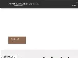 Sites similar to josephmcdonaldlaw.com