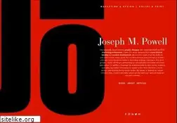 Sites similar to josephmpowell.com