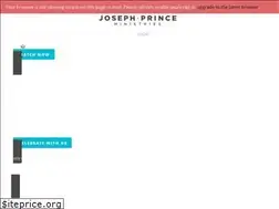 Sites similar to josephprince.org