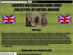 Sites similar to josephs-militaria-and-homefront-collection.co.uk