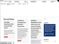Sites similar to josephsononbusinessethics.com