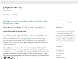 Sites similar to josephstashko.com