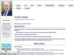Sites similar to josephstiglitz.com