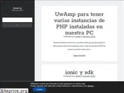 Sites similar to joserg.es