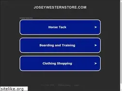 Sites similar to joseywesternstore.com