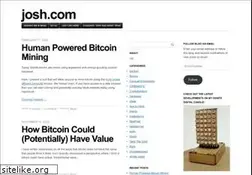 Sites similar to josh.com