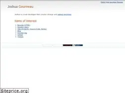 Sites similar to josh.gourneau.com