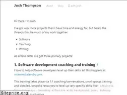 Sites similar to josh.works
