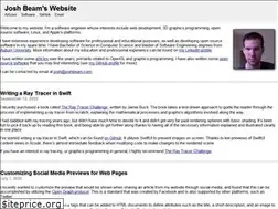 Sites similar to joshb.github.io