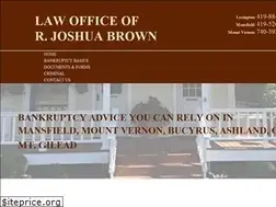 Sites similar to joshbrownbankruptcy.com