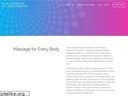 Sites similar to joshhansonmassage.com