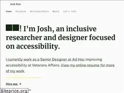 Sites similar to joshkimux.com