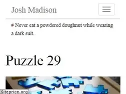 Sites similar to joshmadison.com