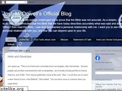 Sites similar to joshmcdowell.blogspot.com