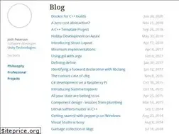 Sites similar to joshpeterson.github.io