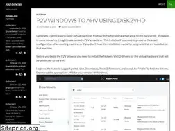 Sites similar to joshsinclair.com