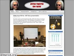 Sites similar to joshsmithonwpf.wordpress.com