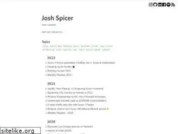 Sites similar to joshspicer.com