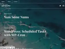 Sites similar to joshstauffer.com