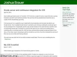 Sites similar to joshuabrauer.com