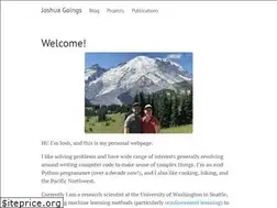 Sites similar to joshuagoings.com