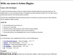 Sites similar to joshuahiggins.com