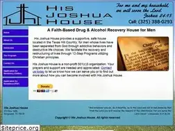 Sites similar to joshuahouserecovery.org