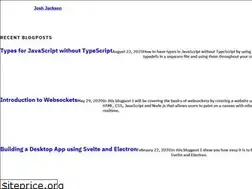 Sites similar to joshuaj.co.uk