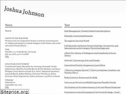 Sites similar to joshuaj.net