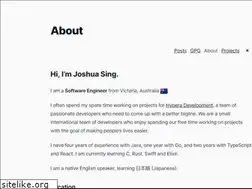 Sites similar to joshualovescode.dev