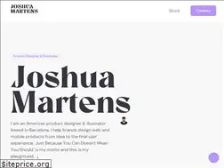 Sites similar to joshuamartens.com