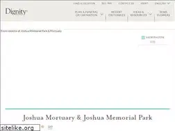 Sites similar to joshuamemorialpark.com
