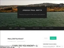 Sites similar to joshuapaulsmith.wordpress.com