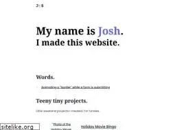 Sites similar to joshuasoileau.com
