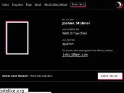 Sites similar to joshuastuebner.com
