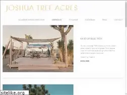 Sites similar to joshuatreeacres.com