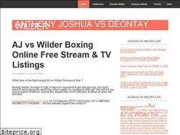 Sites similar to joshuavswilder.live