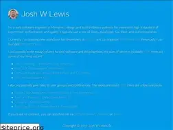 Sites similar to joshwlewis.com