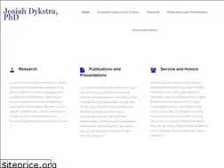 Sites similar to josiahdykstra.com