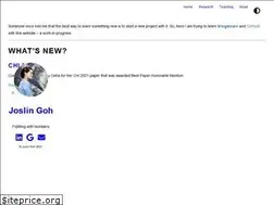 Sites similar to joslin.pw
