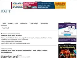 Sites similar to jospt.org