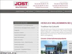 Sites similar to jost-bautechnik.de